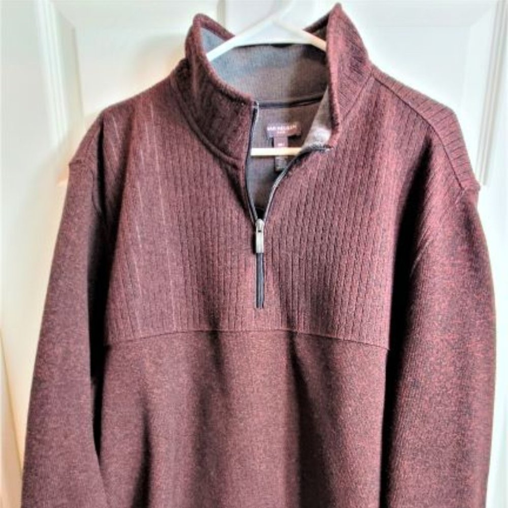 Van Heusan Flex Pullover Sweater Burgundy size XXL